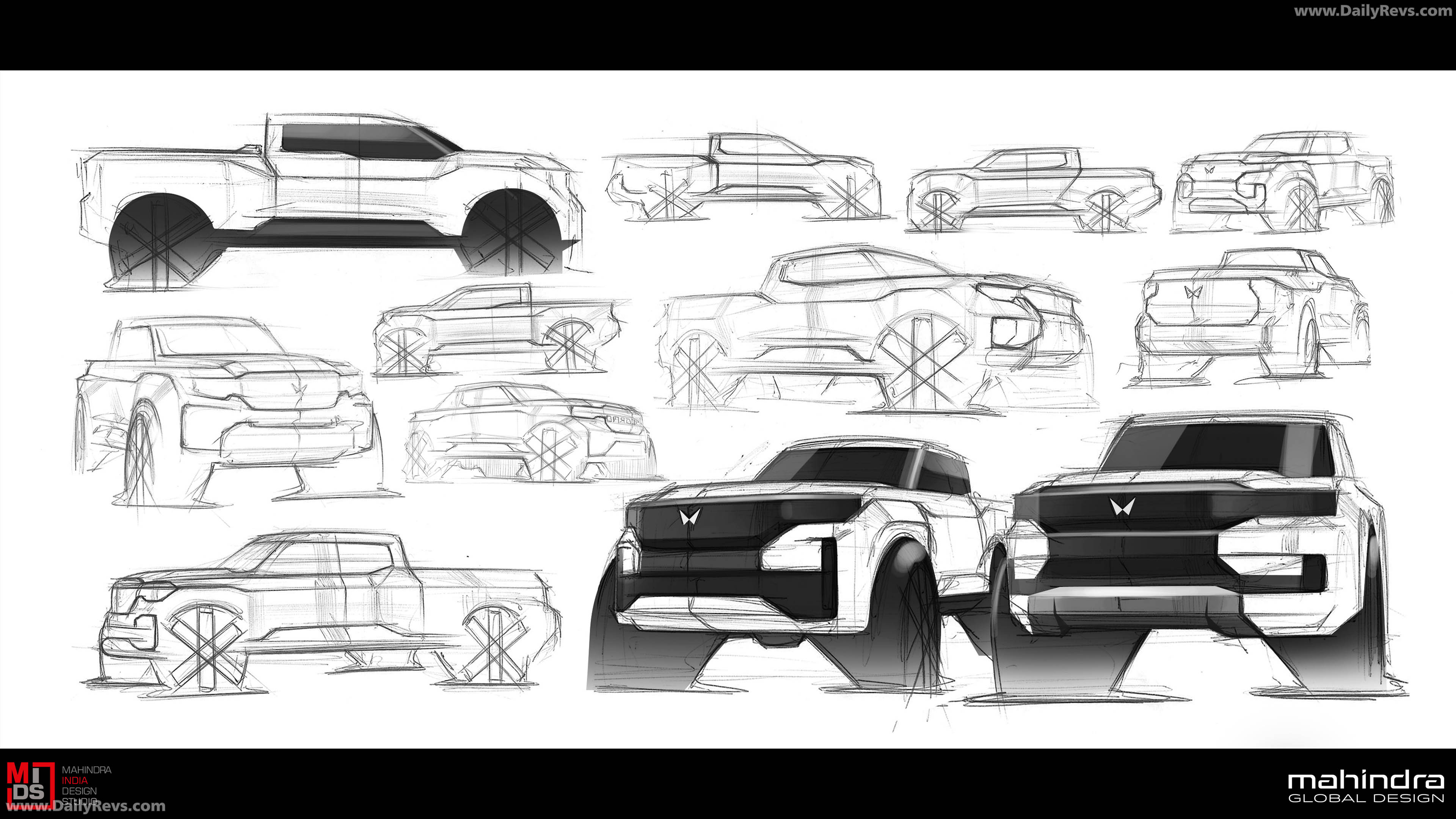 2027 Mahindra Motors Scorpio Lifestyler Sketches